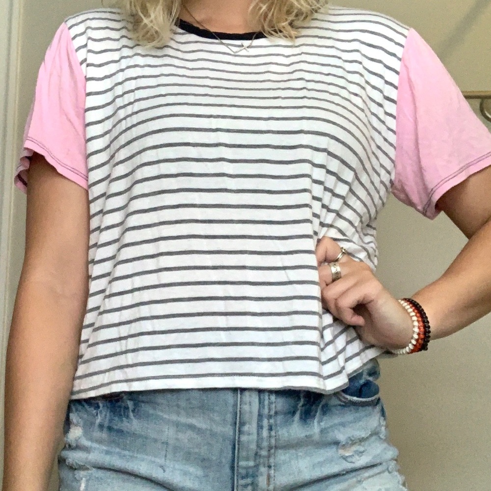 Fits and Eddie cropped T-shirt